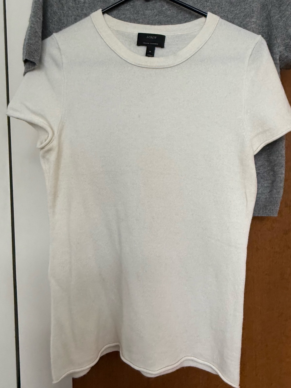 J Crew 100% Cashmere Tee Sweater, Medium